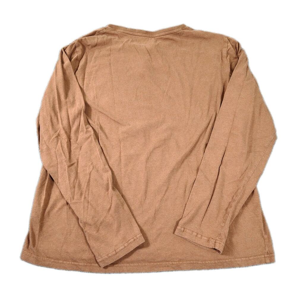 Free Fly Bamboo Flex Henley Shirt Mens L Rust Lightweight Stretch UPF - Picture 2 of 9